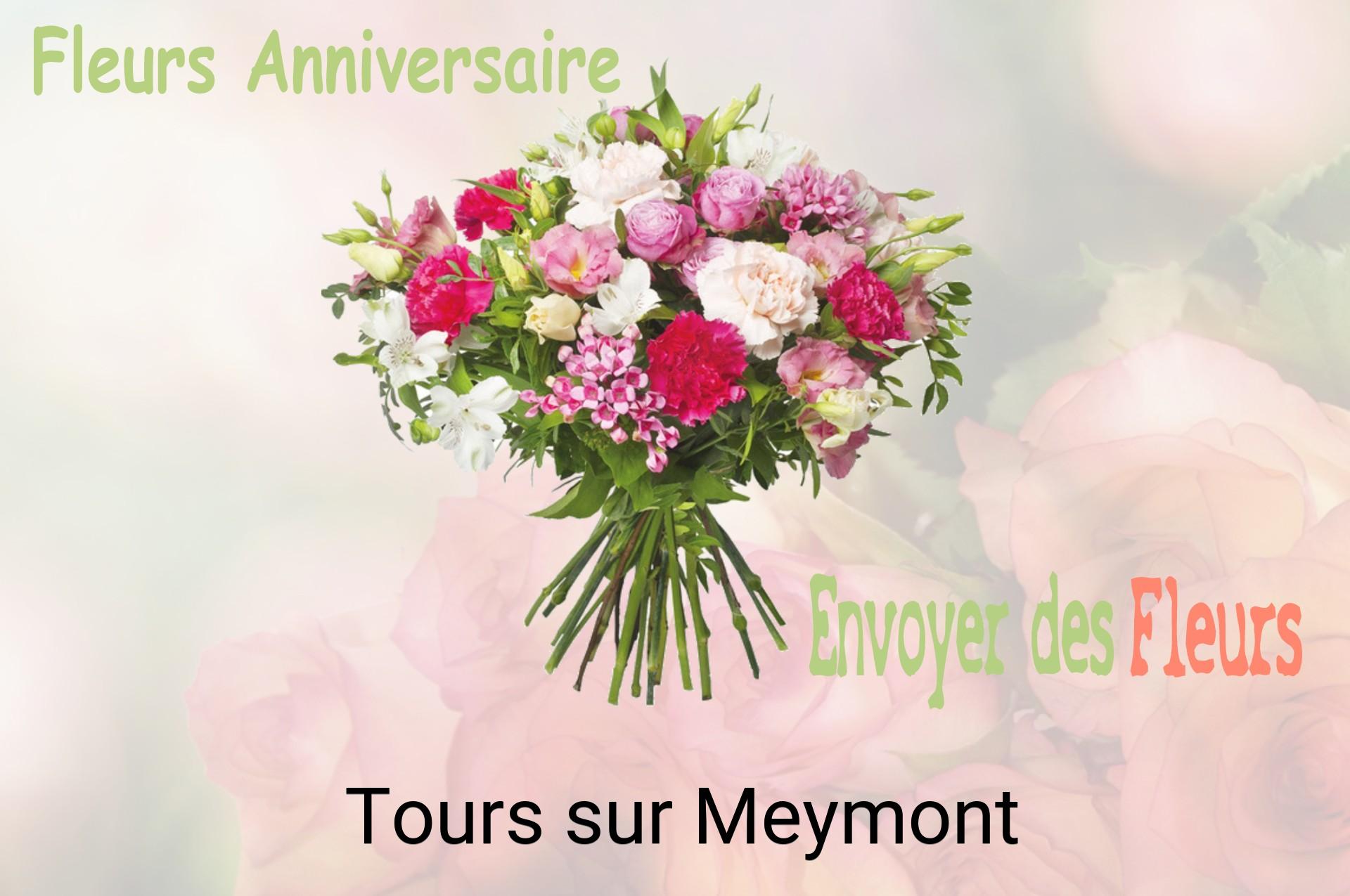 Bouquet de fleurs d’anniversaire livré à Tours-sur-Meymont