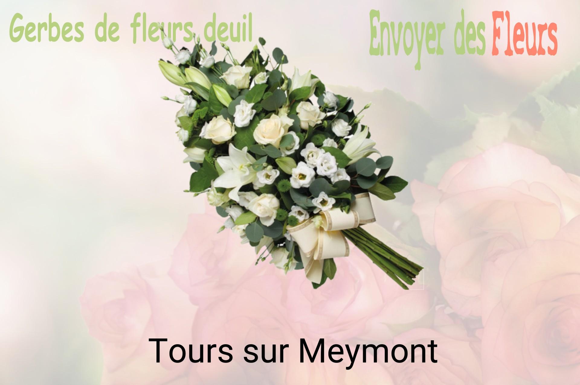 Gerbe de fleurs de deuil livrée à Tours-sur-Meymont