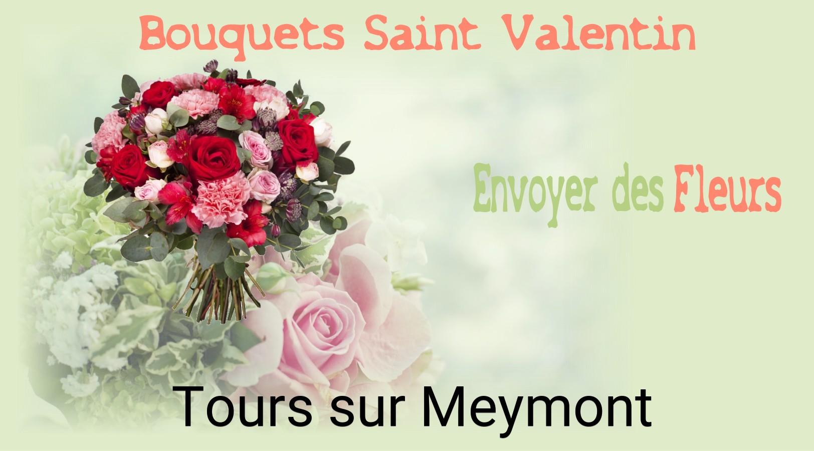 Roses de Saint-Valentin livrées à Tours-sur-Meymont